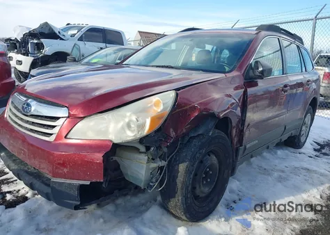 2011 Subaru Outback 2.5I z USA, uszkodzony, nr VIN 4S4BRBAC0B3422575
